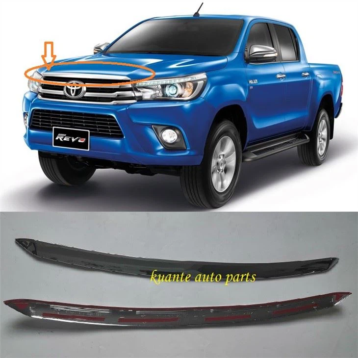 Деталі кузова автомобіля Капот двигуна Хромоване лиття для Toyota Hilux Revo 2015 75770-0K310