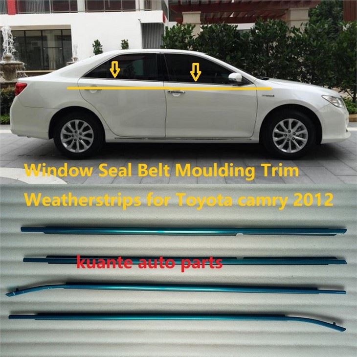 Заміна ременя хромових дверей у формі WeatherStrip для Toyota Camry 2012-2014