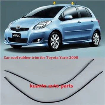 Виробник гумових накладок на дах автомобіля Toyota Yaris 2008 р.в