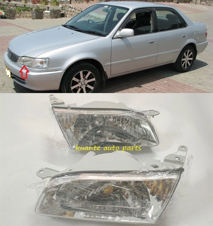 corolla 1997 head lights